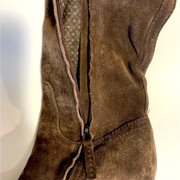 Sam Edelman Brown Suede Over-the-Knee "Sutton" Boots - Picture 7 of 11